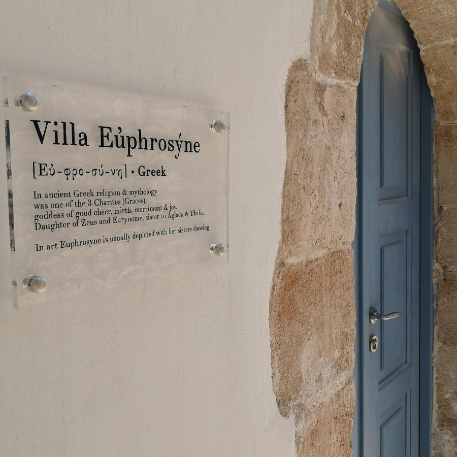 Villa Euphrosyne ลินดอส ภายนอก รูปภาพ