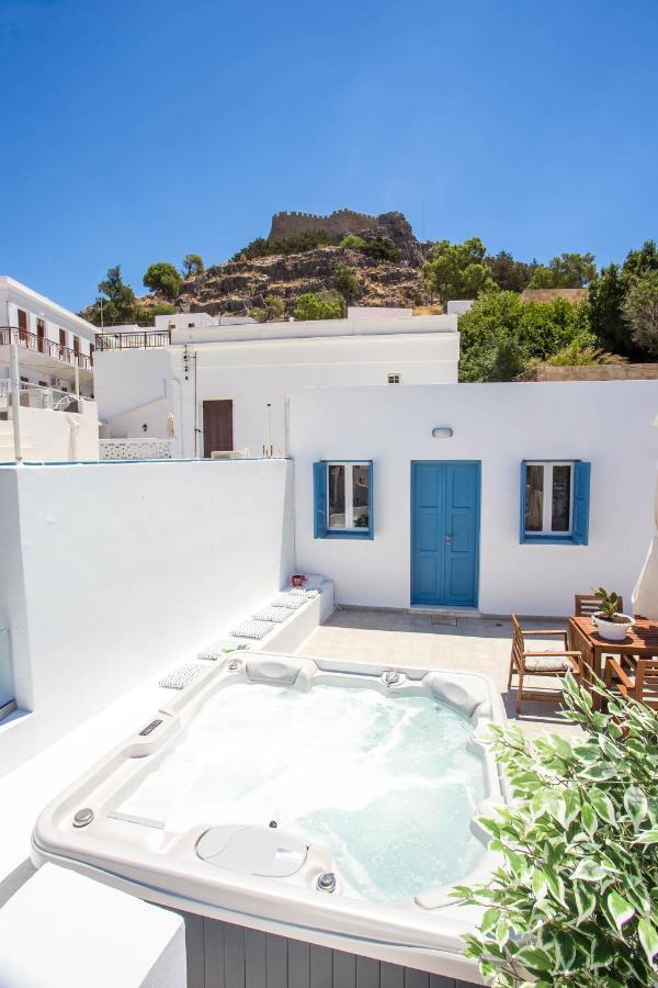 Villa Euphrosyne ลินดอส ภายนอก รูปภาพ