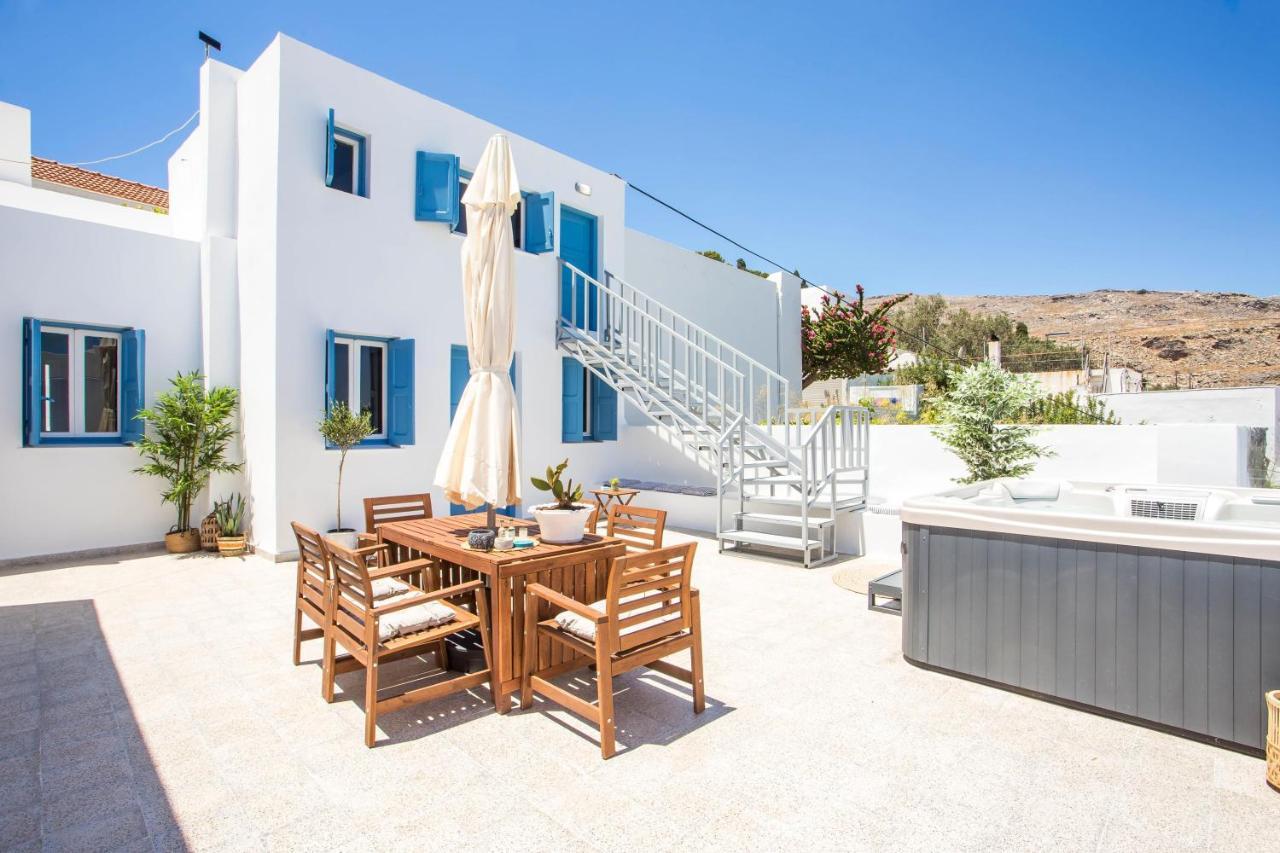 Villa Euphrosyne ลินดอส ภายนอก รูปภาพ