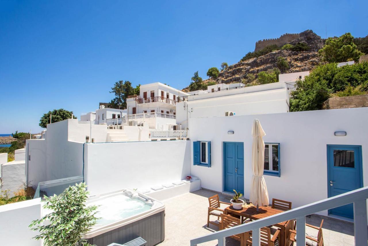 Villa Euphrosyne ลินดอส ภายนอก รูปภาพ