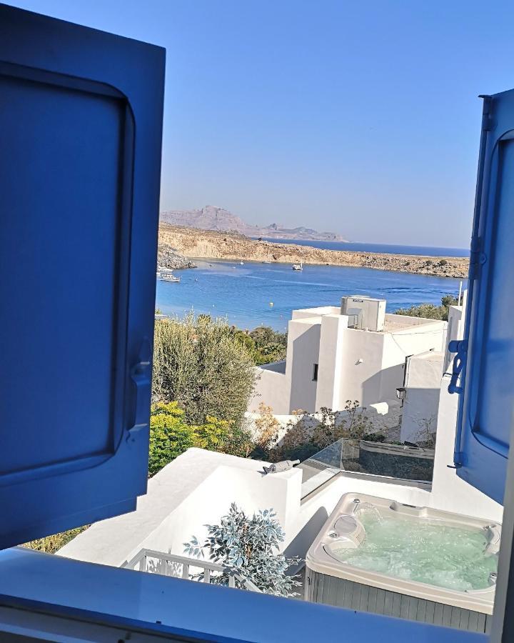 Villa Euphrosyne ลินดอส ภายนอก รูปภาพ