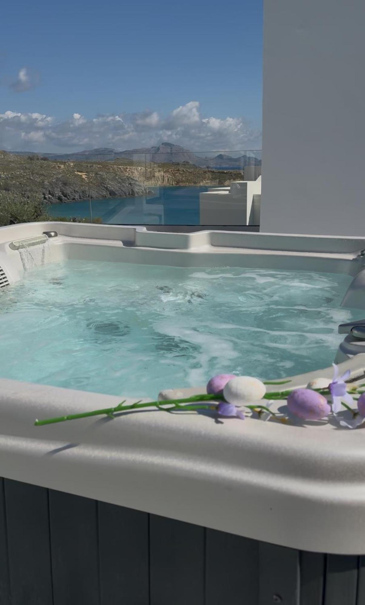 Villa Euphrosyne ลินดอส ภายนอก รูปภาพ